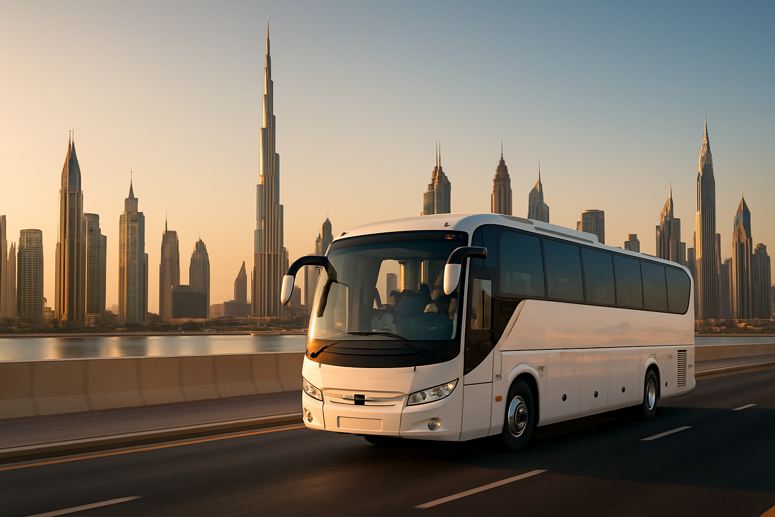 Luxury Dubai city tour with iconic skyscrapers and skyline views
